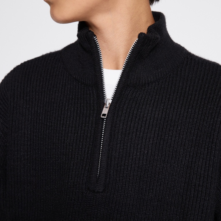 Half-zip sweater "Ruben zip"